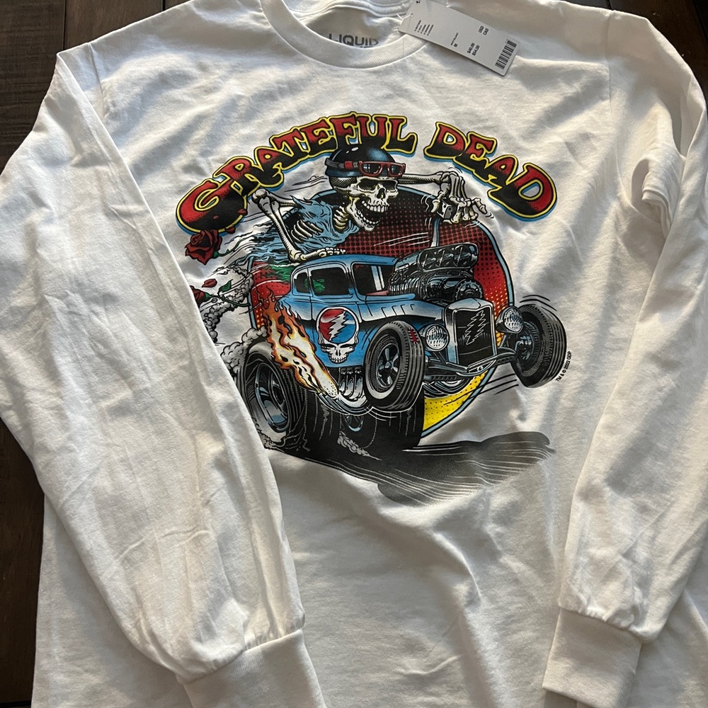 Grateful Dead Motorhead Long Sleeve Tee NWT